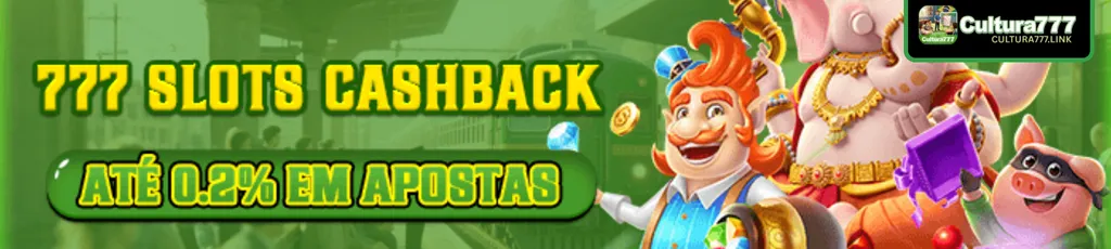 slots cashback promoções